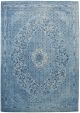 Tabriz - licht blauw | vintage chenille karpet