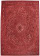 Tabriz - rood | vintage chenille karpet